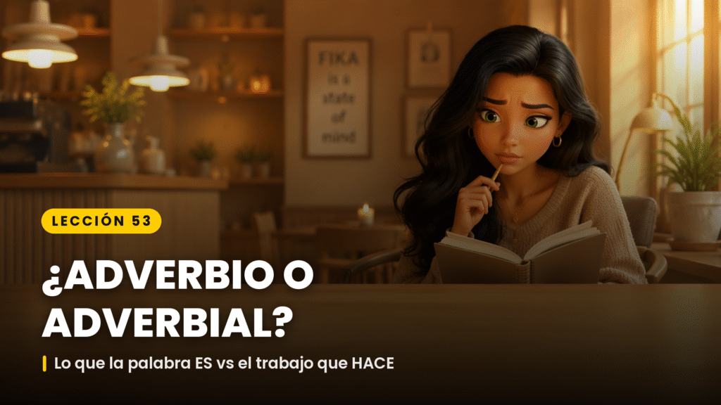 adverbio y adverbial en sueco portada