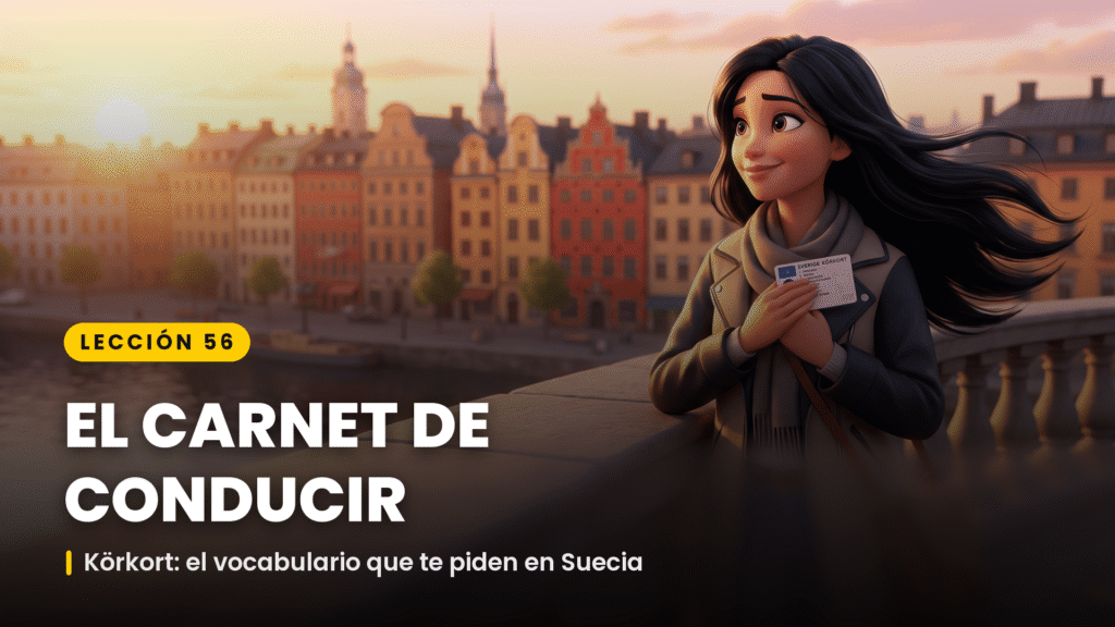carnet de conducir en sueco portada
