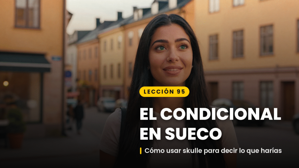 condicional en sueco
