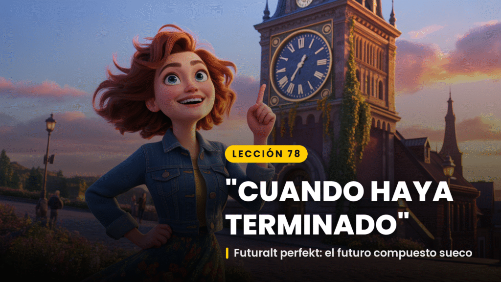 Cuando haya terminado en sueco: cómo se dice y por qué NO se usa el subjuntivo cuando haya terminado en sueco portada