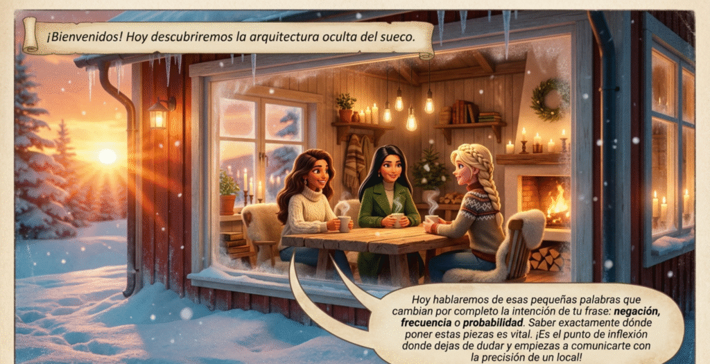 El orden de las palabras en sueco: dónde colocar los adverbios de oración leccion18 orden palabras sueco