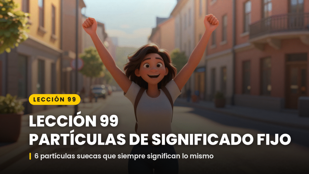 particulas de significado fijo en sueco