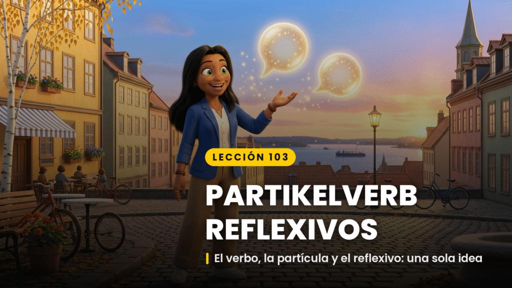 partikelverb reflexivos en sueco