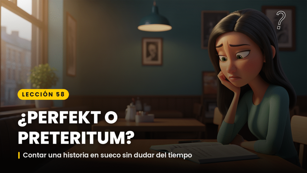 perfekt y preteritum en sueco portada