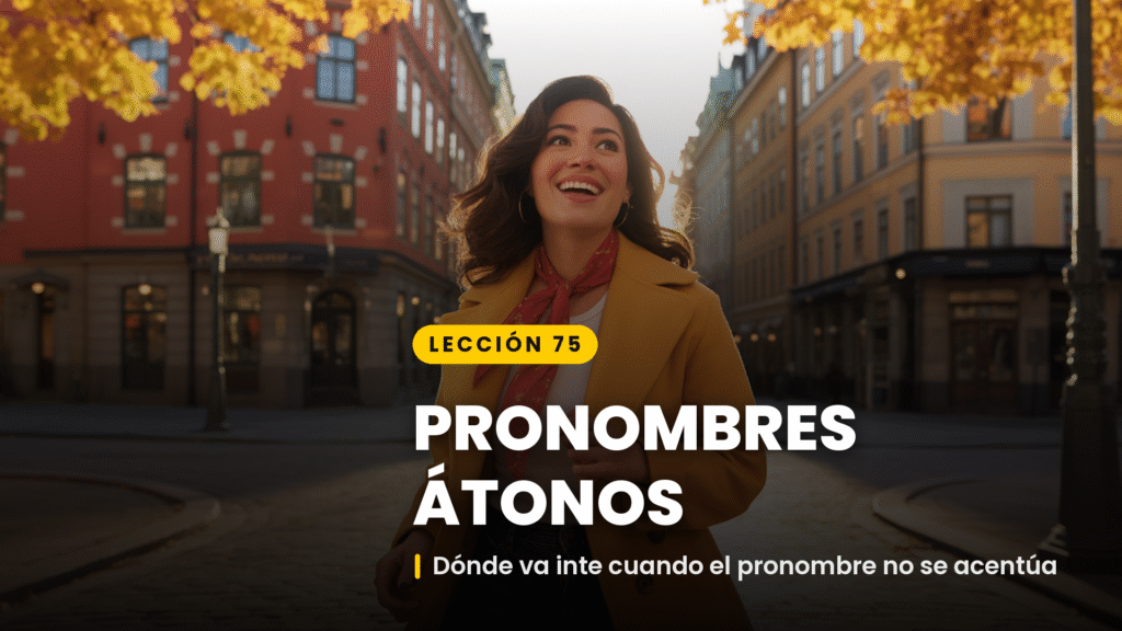 pronombres atonos en sueco portada