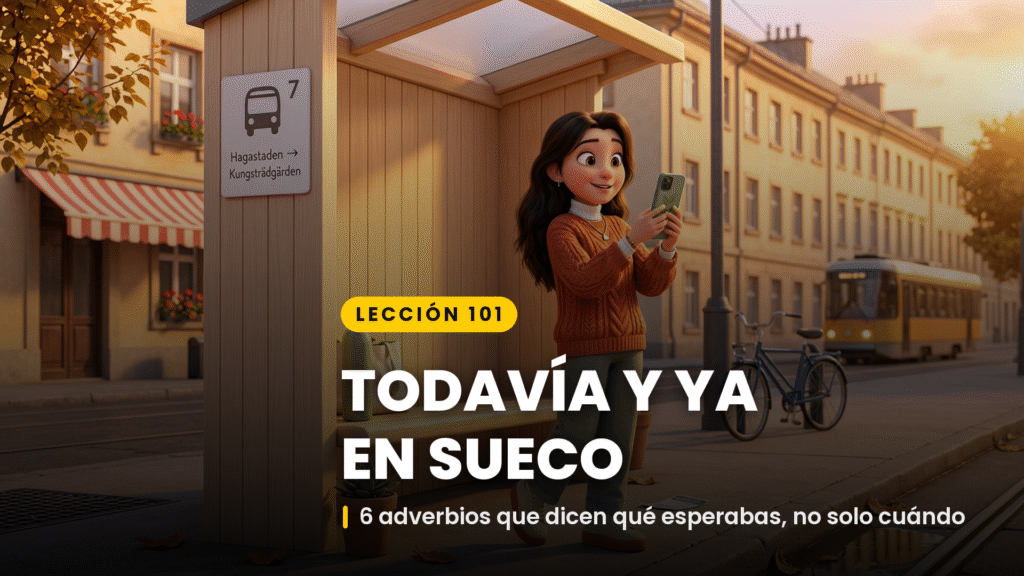 todavia y ya en sueco