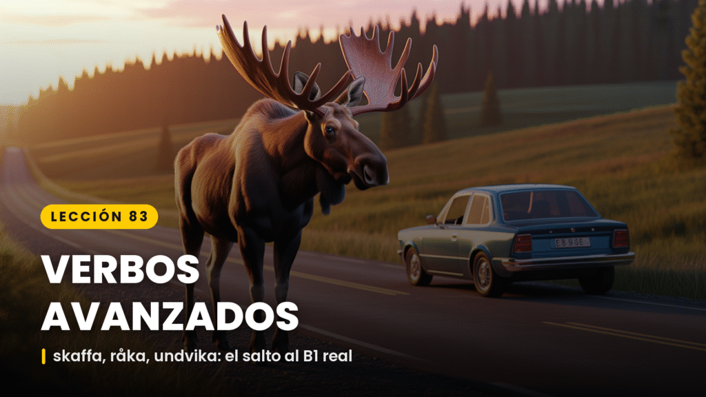 verbos avanzados en sueco portada