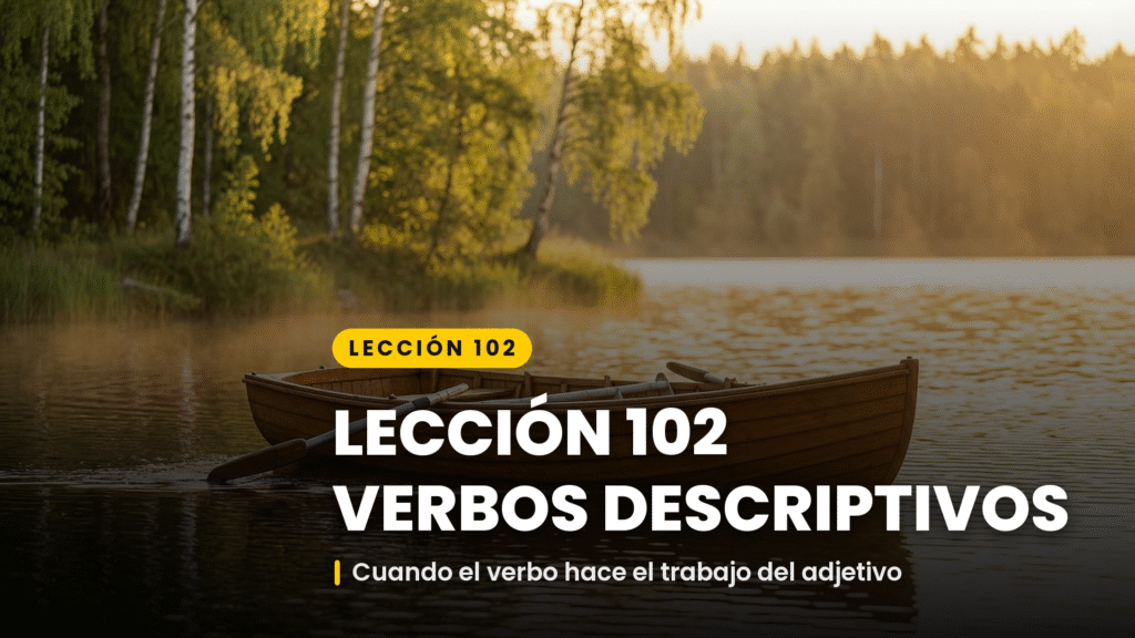 verbos descriptivos en sueco